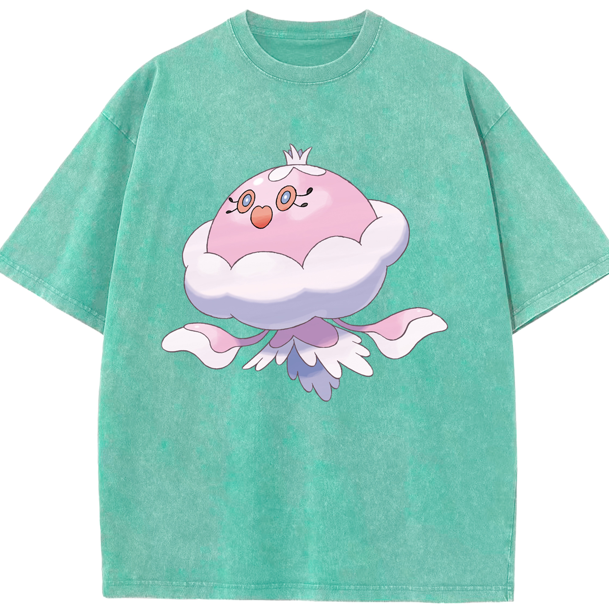 （画像用） ポケットモンスター Pokémon 綿100% ヴィンテージ風 半袖Tシャツ（フロントプリント）